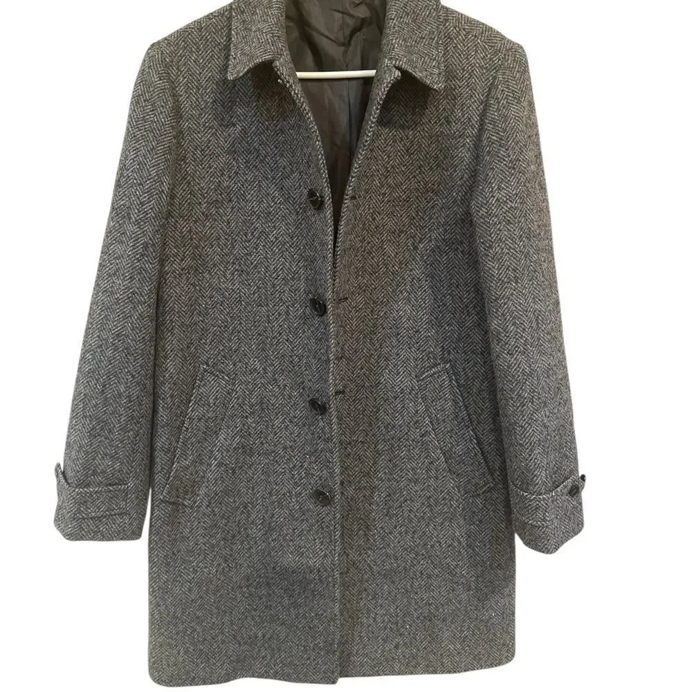 NWTs J. Crew Thompson Wool Blend Car Coat Size 36